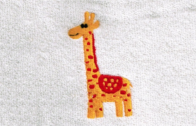 Вышивка "Жираф"